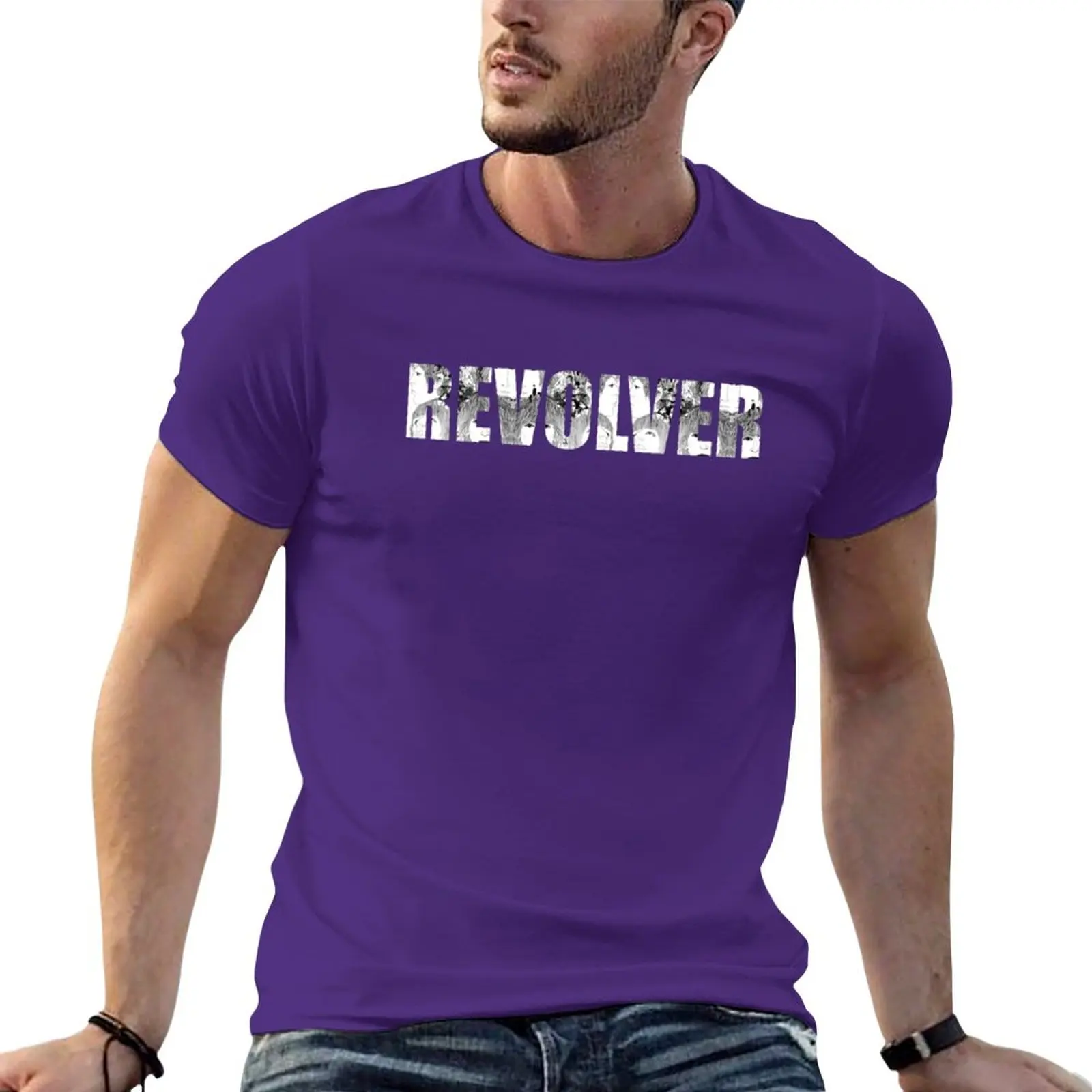 New Revolver - Album Logo T-Shirt oversized t shirt hippie clothes clothes for men