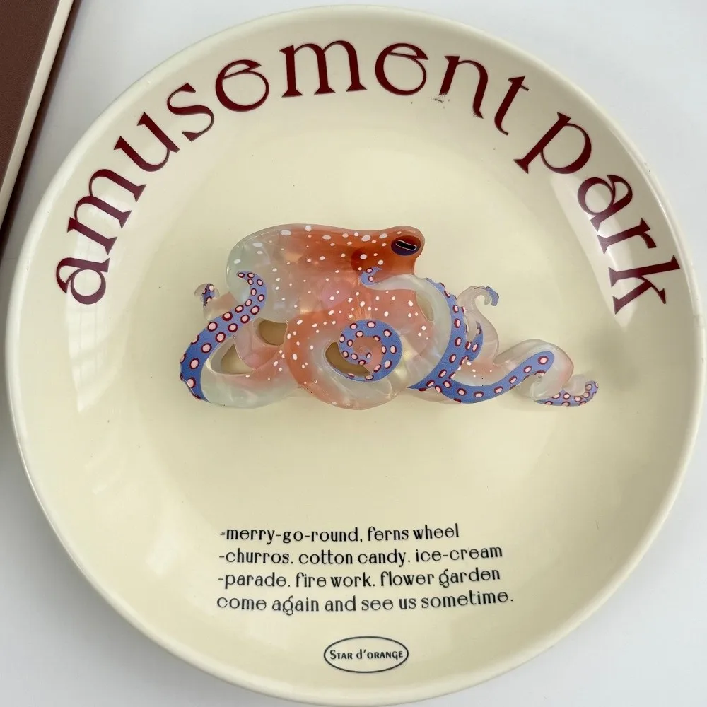

Fashion Octopus Hair Claw Clip Non Slip Cartoon Hairpin Lightweight Hair Barrettes Women