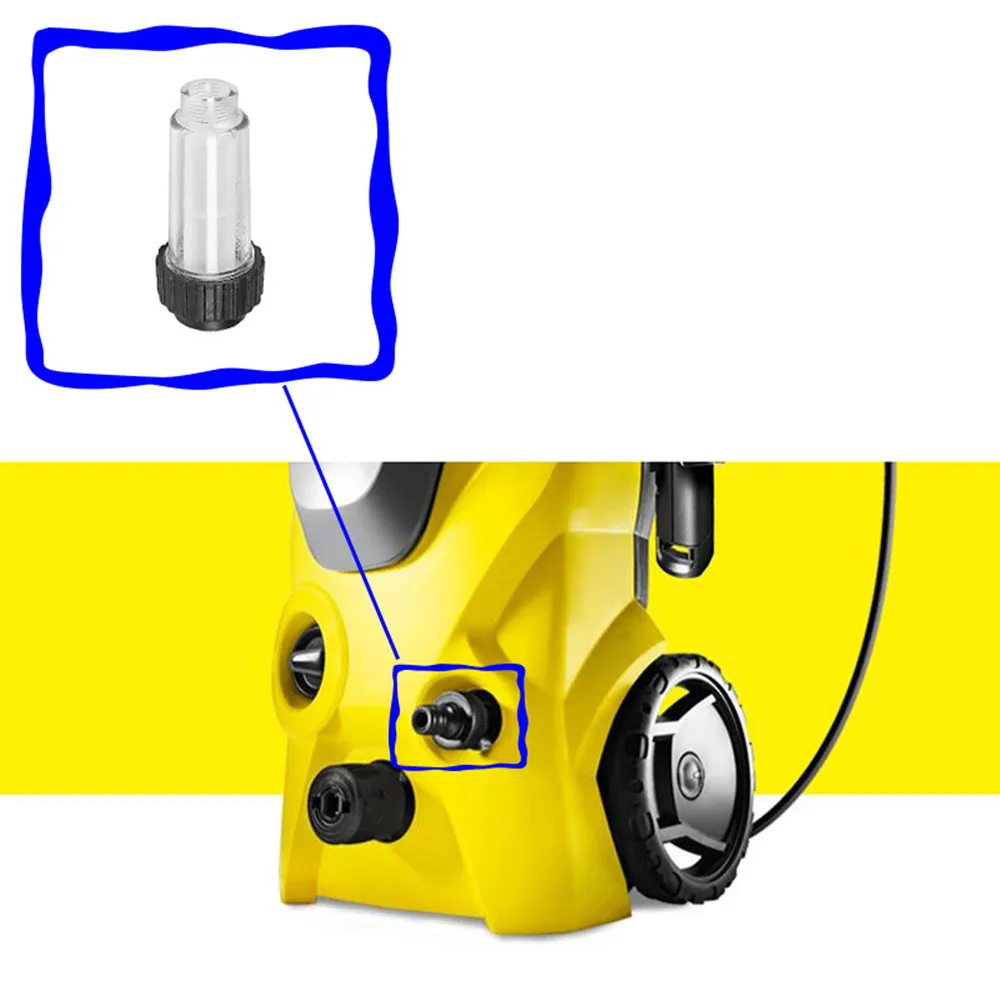 

Car High Pressure Washer Water Filter for Karcher K2 K3 K4 K5 K6 K7 G 3/4'' Water Filters Pressure Washer Accessories