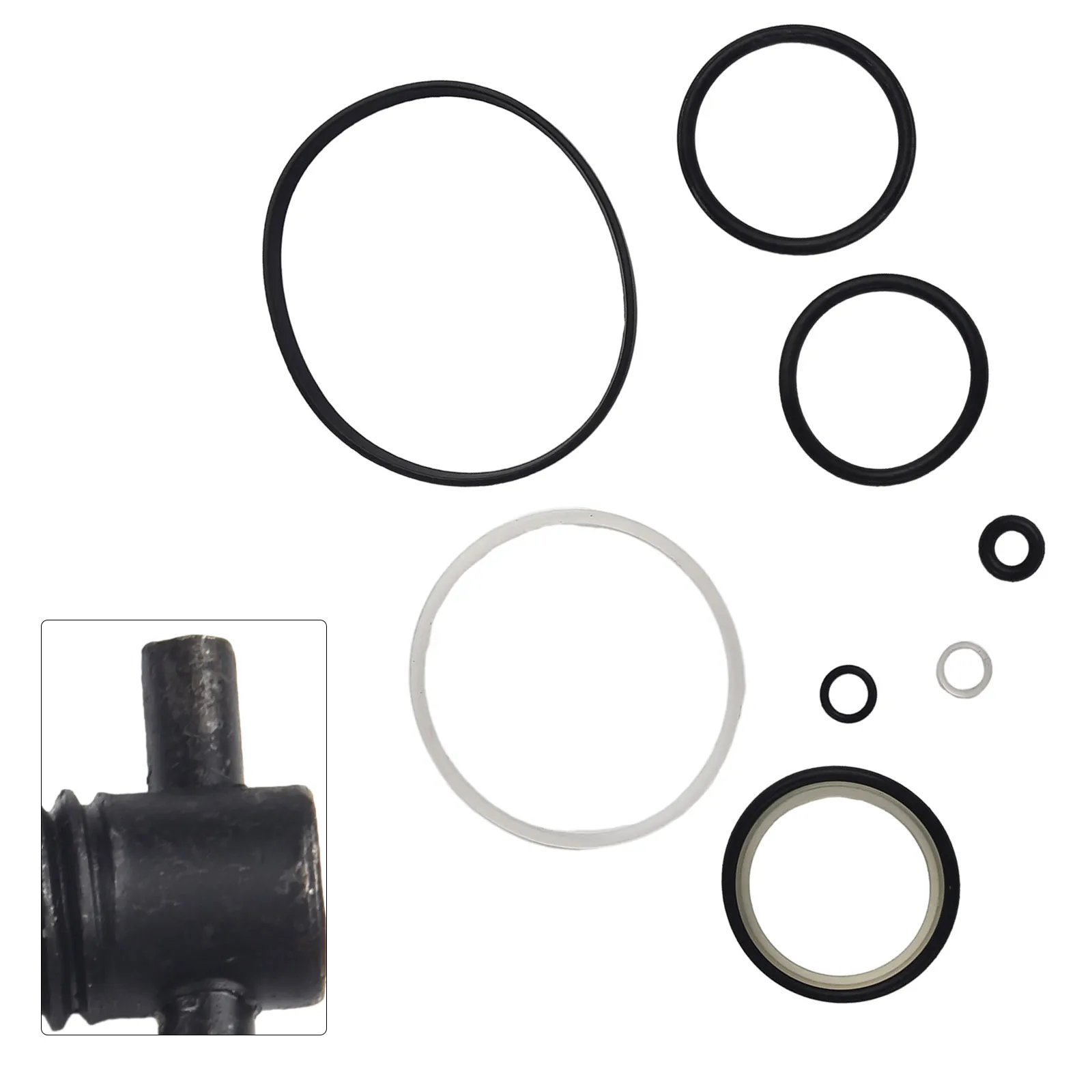 1 Set Repair Tool Oil Seal Ring Part Vertical Repair Kit Pump Core Oil Seal Dust-Proof Oil Return Valve Steel Ball Card Full Set