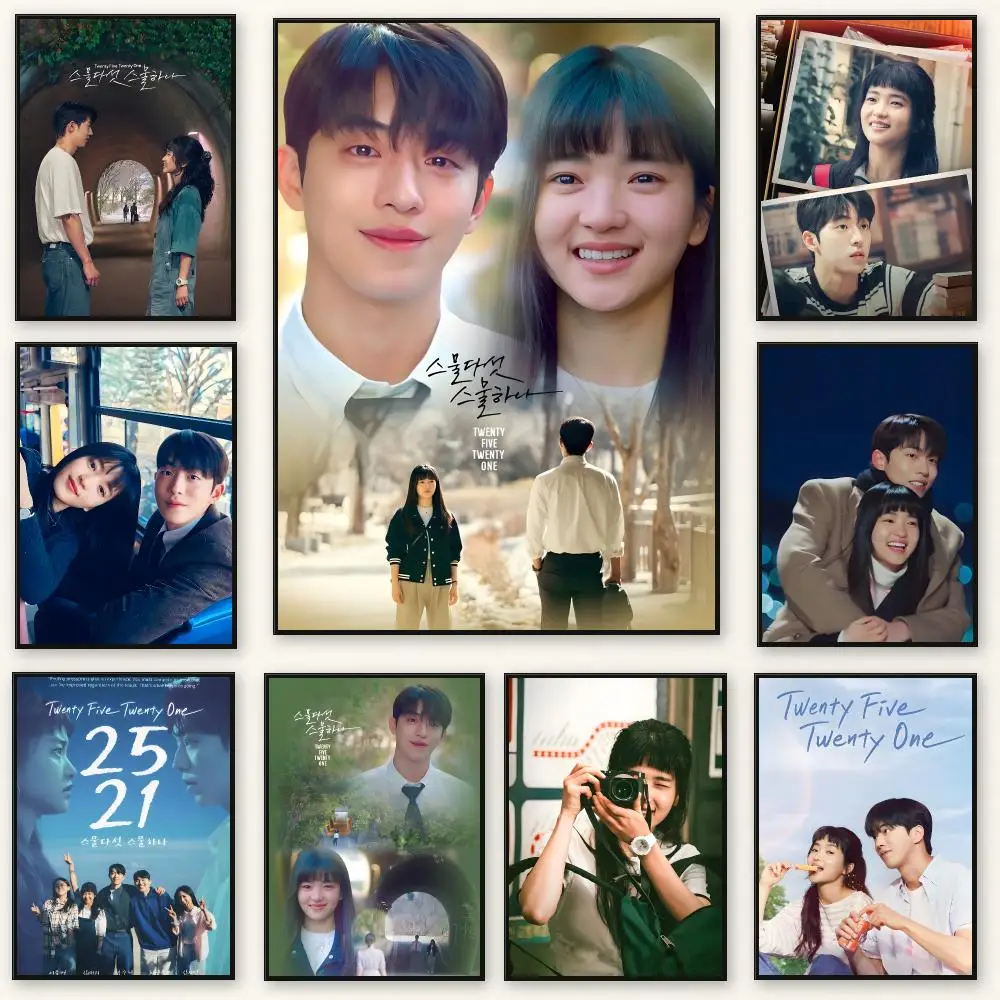 Youth drama series 2521 Twenty Five Twenty One Poster Peel And Stick Indoor Bedroom Wall Decor Aesthetic Gift