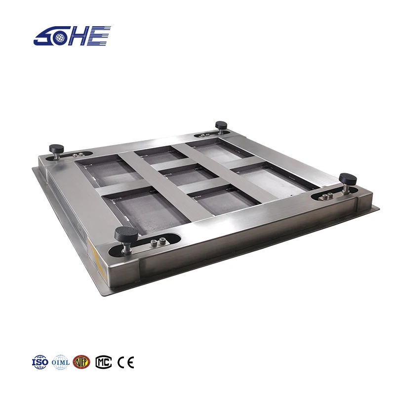 

SOHE 90° Rotating HD Removable Explosion-Proof Battery Meter Stainless Steel Industrial Platform Scale OEM/ODM Supported