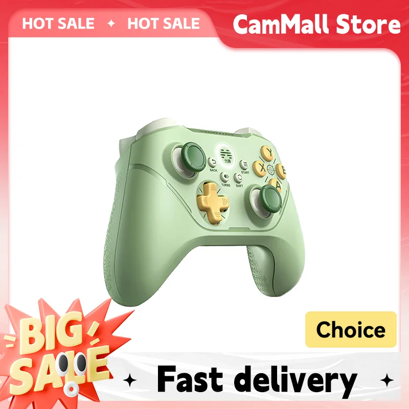 BEITONG Asura 2 PC Wired Gamepad For Tesla Mode 3 Y S X Windows Emulator Steam Android TV Gaming Dual Vibration Turbo