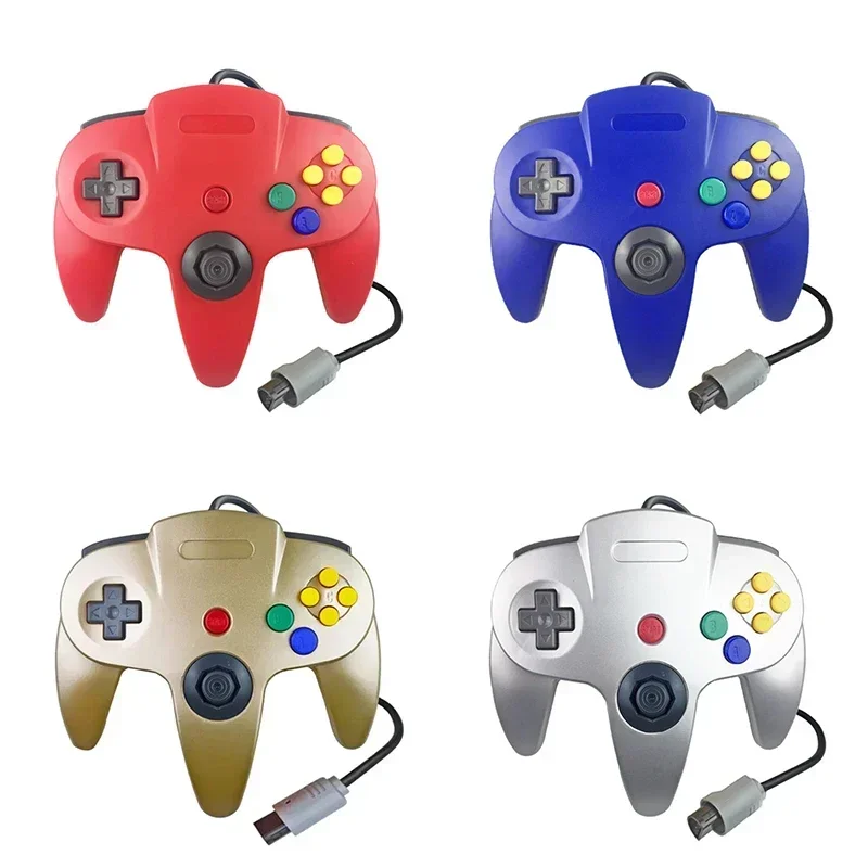 Classic Wired For Nintend N64 Gamepad Console Port For N64 Controller Joystick Joypad For N64 Console Wired Gamepad Controller