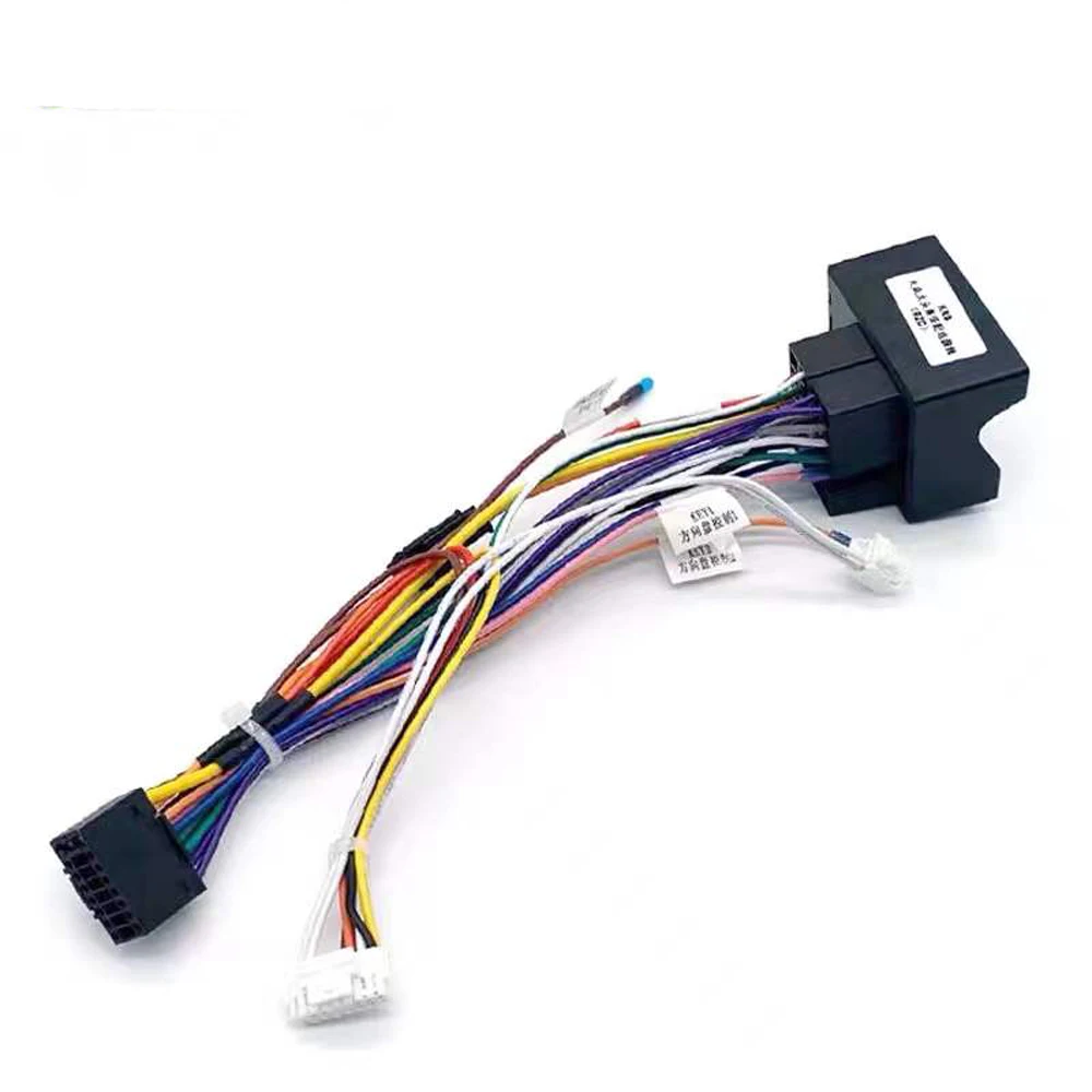 BYNCG 1PC Android Car Media Player Navi Radio CANBUS BOX Wire Harness For Volkswagen Golf 5/6/Polo/Passat/Tiguan/Touran