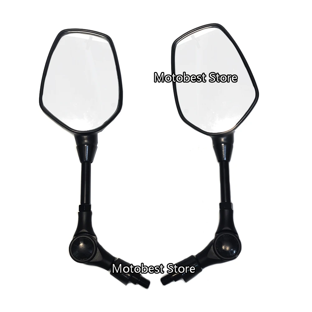 دراجة نارية مرآة الرؤية الخلفية زاوية للطي عكس المرايا الجانبية ل CFMOTO 450MT CF400-8/8A 450 MT مرآة الرؤية الخلفية الجمعية #4