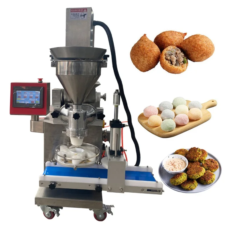 Full Automatic Croquette Maker  Falafel Encrusting Filling