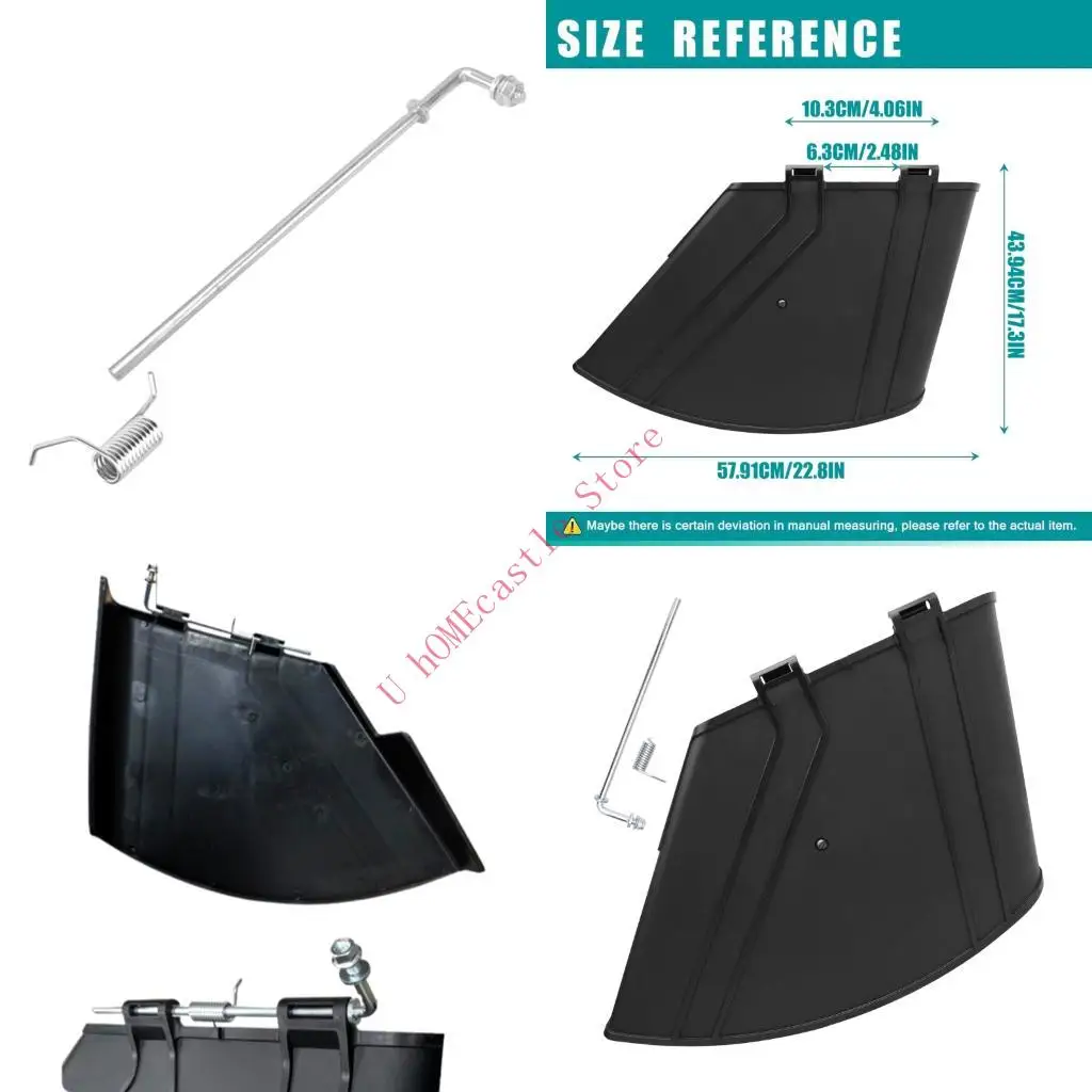 63HF Replacement Deflectors Chutes For Multiple Z5000 Z5020 Z5030 Z5040 Z5060 Z5035 Mower Part Number 1087895