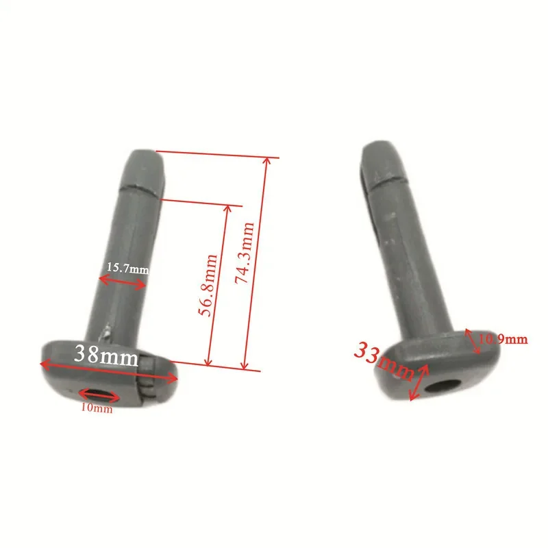 Construction vehicle seat headrest guide tube