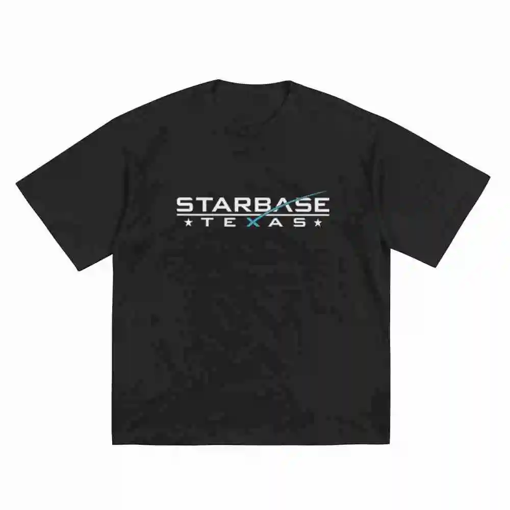Starship City Of Starbase Cameron County Texas Boca Chica Short Sleeve Tee 100% Cotton T-Shirt