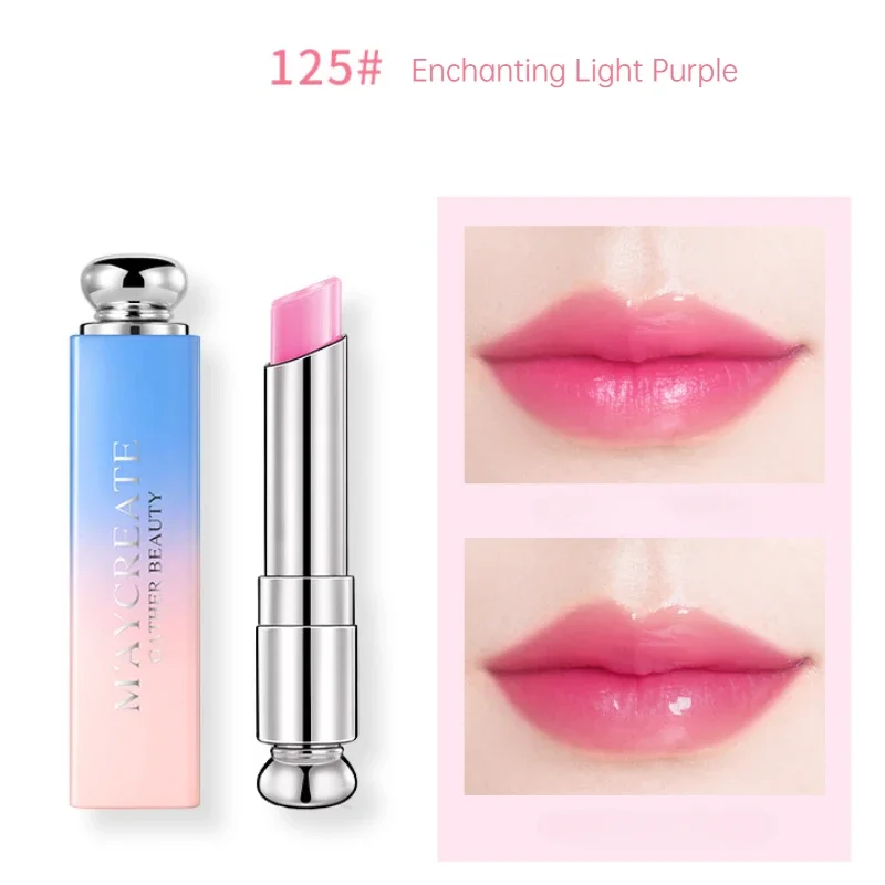 保湿クリスタルゼリーリップスティック,色を変える温度,キュート,ファッショナブル,韓国,美容,化粧品