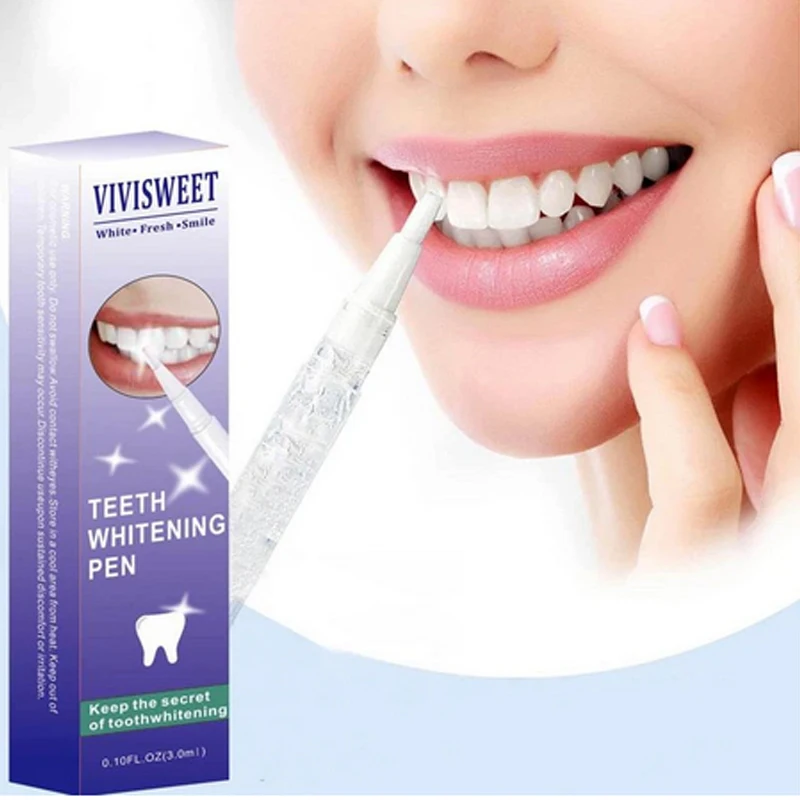 Cleaning Tooth Pen Teeth Whitening Pen Tooth Gel Whitener Bleach Instant Smile Teeth Whitener Pen Remove Stains Beauty Health