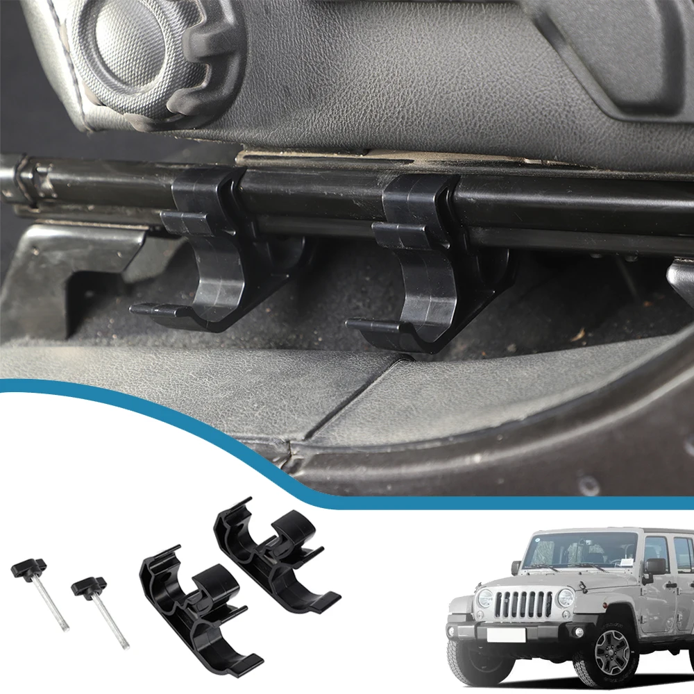 

Car Front Seat Flashlight Holder Bracket Mount Stand for Jeep Wrangler JL Gladiator JT 4-Door 2018-2024 Auto Interior Accessory