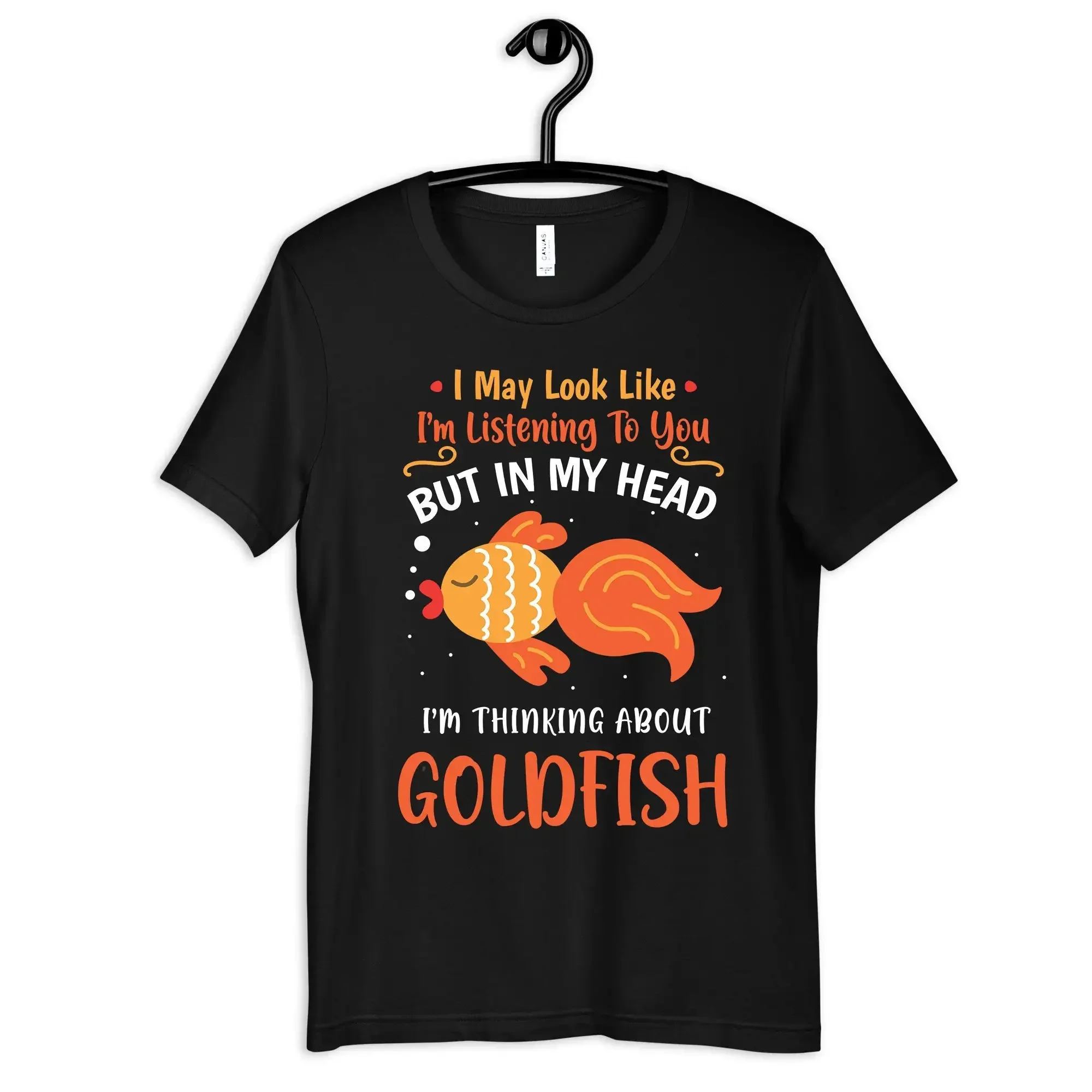 Thinking About Goldfish T Shirt Funny Pet Kids Womens SweaT Toddler