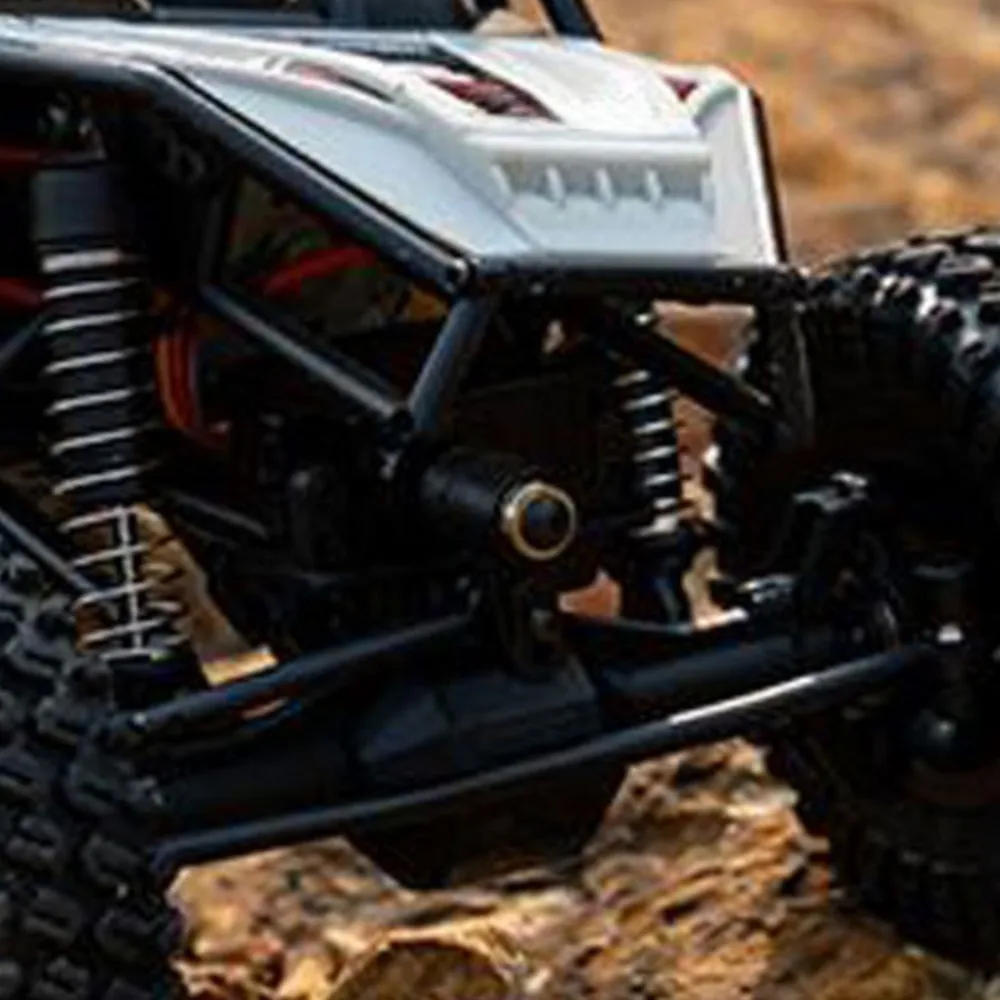 1/18 RC تسلق سيارة 4WD التحكم عن بعد على الطرق الوعرة مركبة RTR روك الزاحف C8808 370 نحى المحرك 20A أضواء ESC