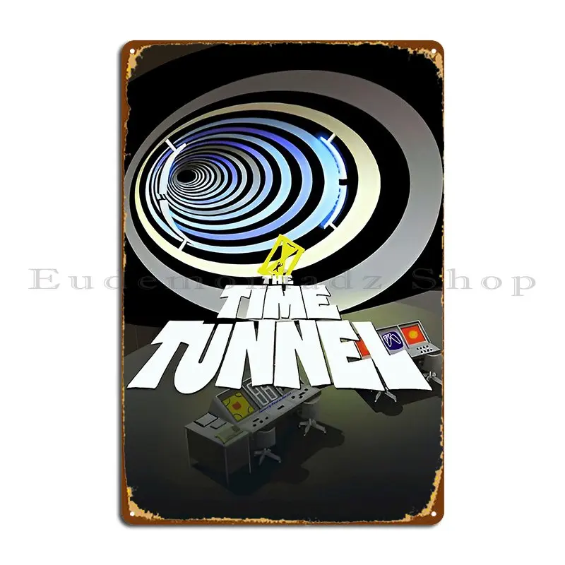 The Time Tunnel 11 Project Tic Toc Hourglass 3 Metal Sign Club Party Print Bar Kitchen Club Tin Sign Poster