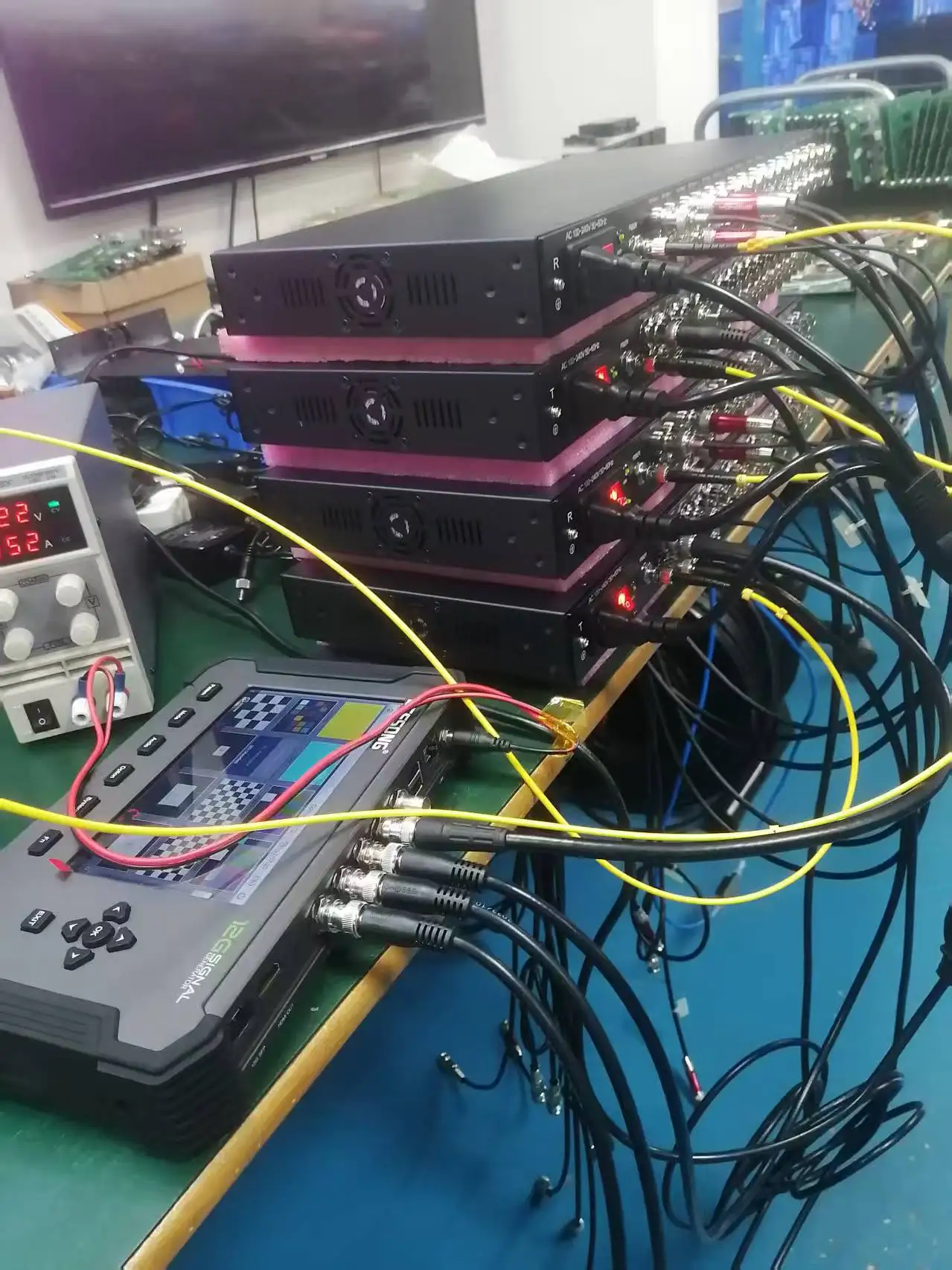 

8CH SDI 3G Over Fiber Extender with RS485 Control for Data Optical Transmitter Receiver Kit
