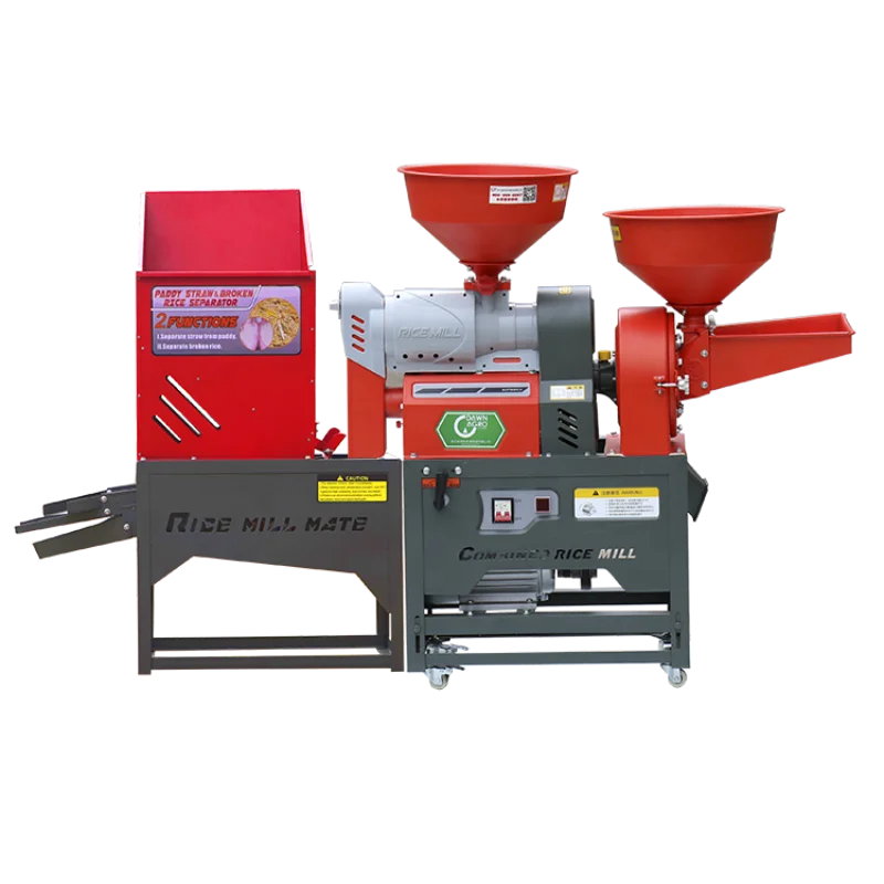 DAWN AGRO  Home Use Vibratory Screen Combined Rice Mill Machine Milling Broken Rice Separator Paddy Straw Cleaning  Equipment