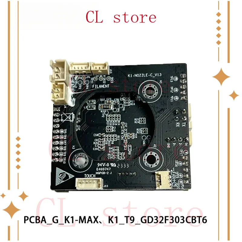 

Original PCBA_G K1 K1 max T9_GD32F303CBT6 Nozzle C-V13 Adapter Board Replace For Creality K1 3d Printer Accessories
