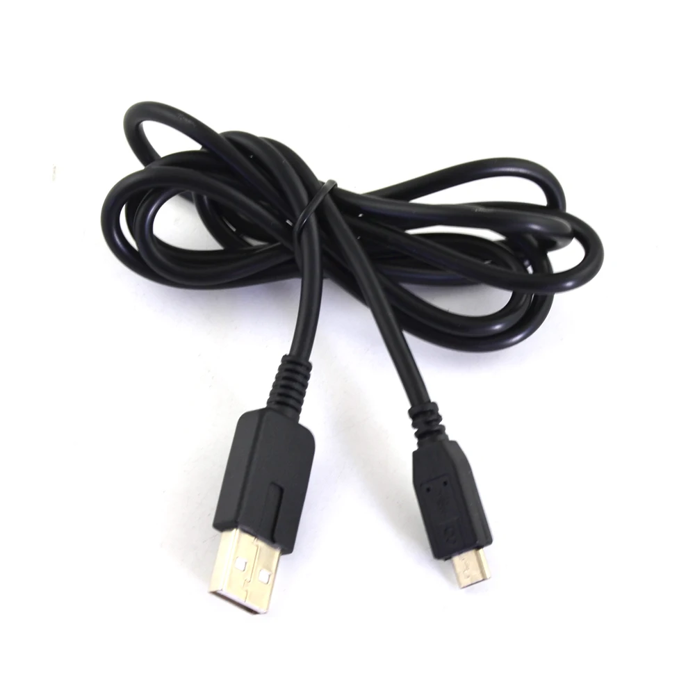 1pcs USB Transfer Data Sync Charger Cable Charging Cord For psv2000 Psvita PS Vita PSV 2000 1.2M Slim Power Adapter Line