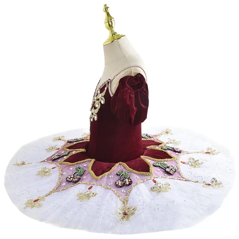 女の子用プロフェッショナルバレエスカート、白い羽根付きチュチュダンスドレス、大人用スワンレイクコスチューム、女性と大人用レオタード