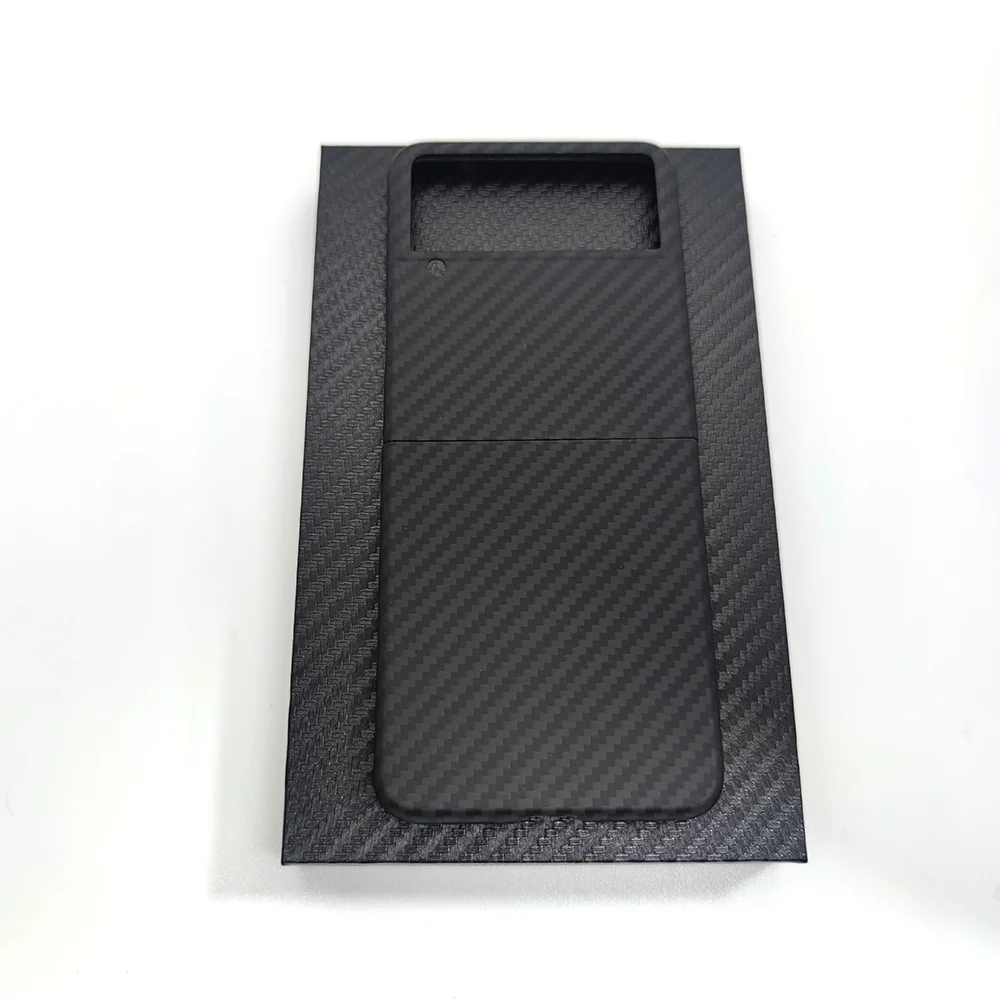 

Top Quality Aramid Fiber Phone Case For Samsung Galaxy Z Flip 3 Flip3 Luxury Carbon Fiber For Galaxy Z Flip 3 Ultra-thin Cover