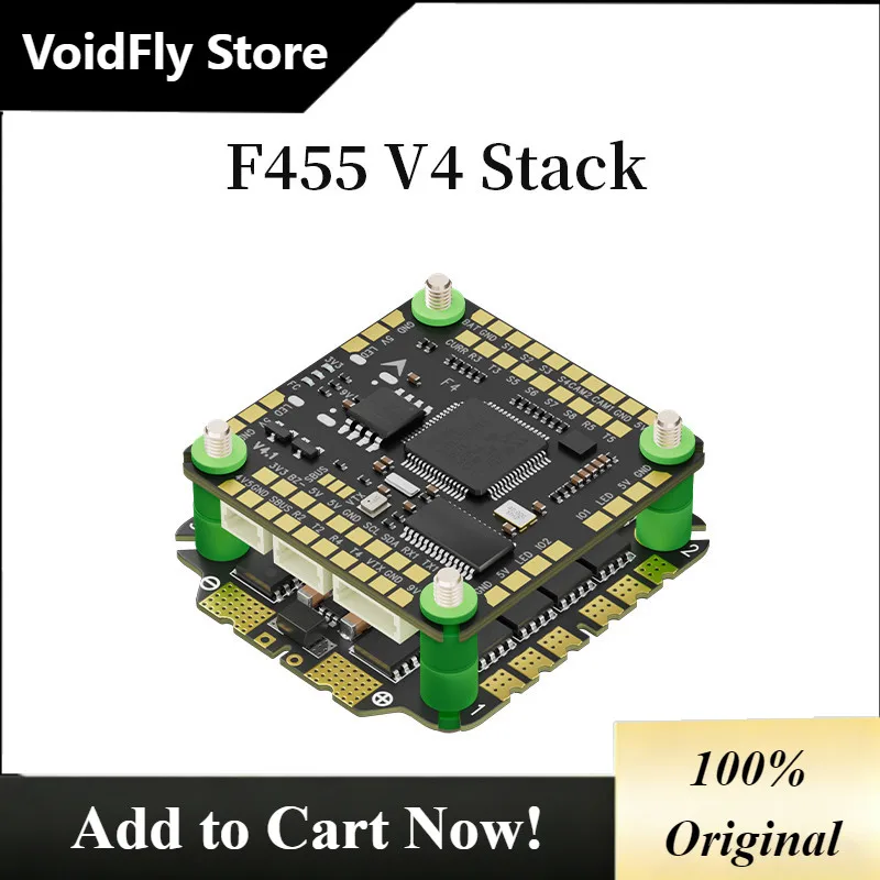VoidFly Aocoda-RC F455 V4 Stack/Flystower F405 V4 3055 AM32 55A 4in1 ESC 30x30mm 3-6S for FPV Freestyle Drone Parts