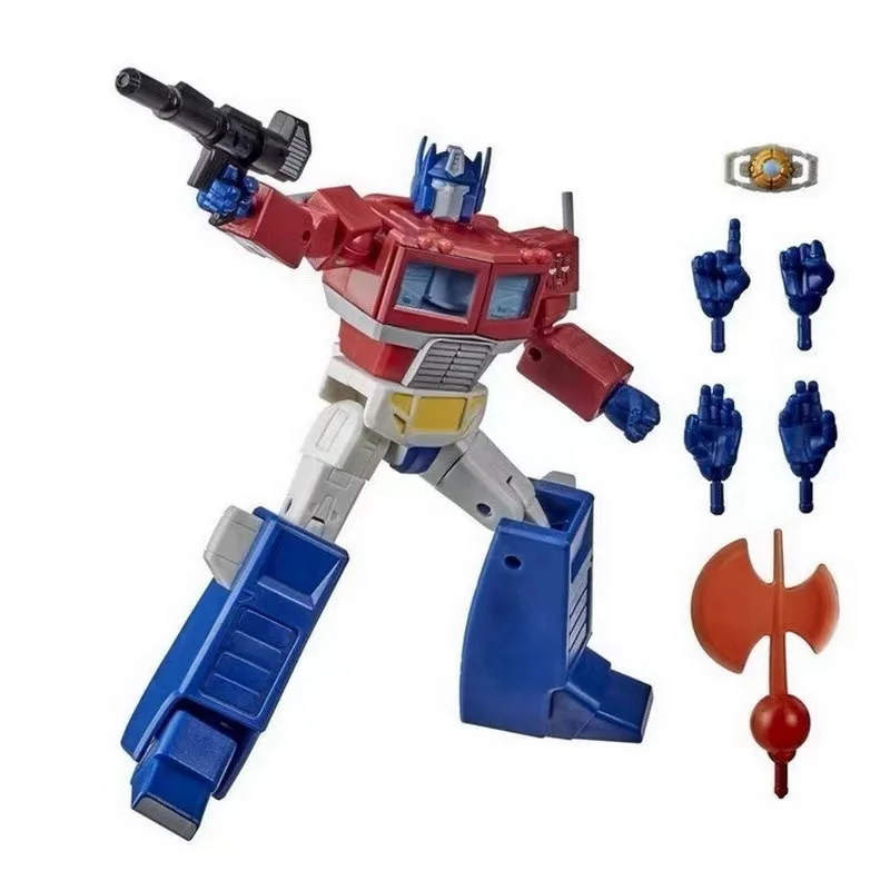 Hasbro Transformers R.E.D. Figuras de acción de Optimus Prime, Robot de diseño mejorado, nuevas en Stock