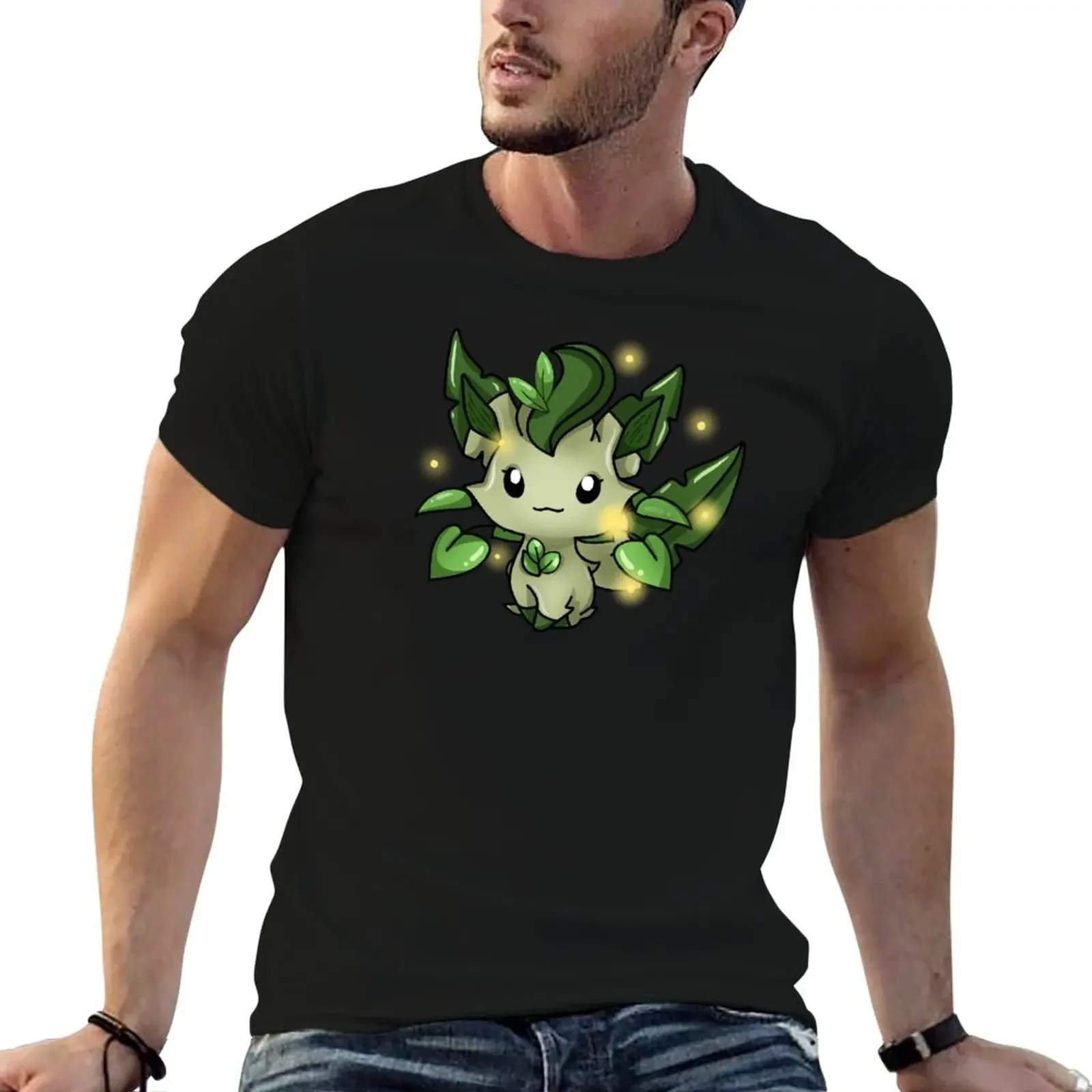 

Grass Type Fireflies T-Shirt custom shirt hippie clothes affliction shirts Short sleeve tee clothing for men