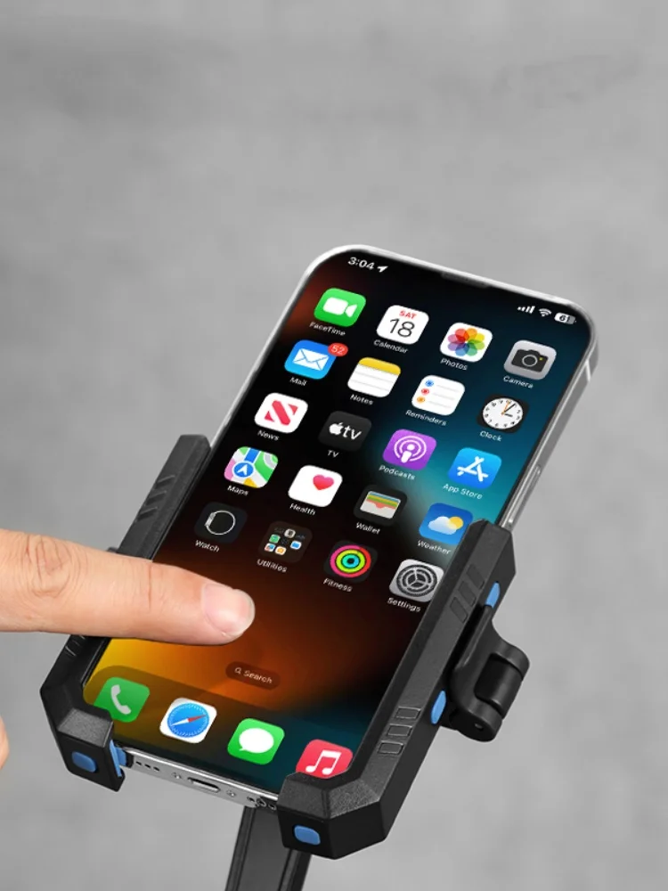 AliExpress NPY Bike Phone Holder Motorcycle Phone Holder Handlebar Cell Phone Clamp Scooter Phone Clip for iPhone 16 P 4.7" to 6.8" Smartphones