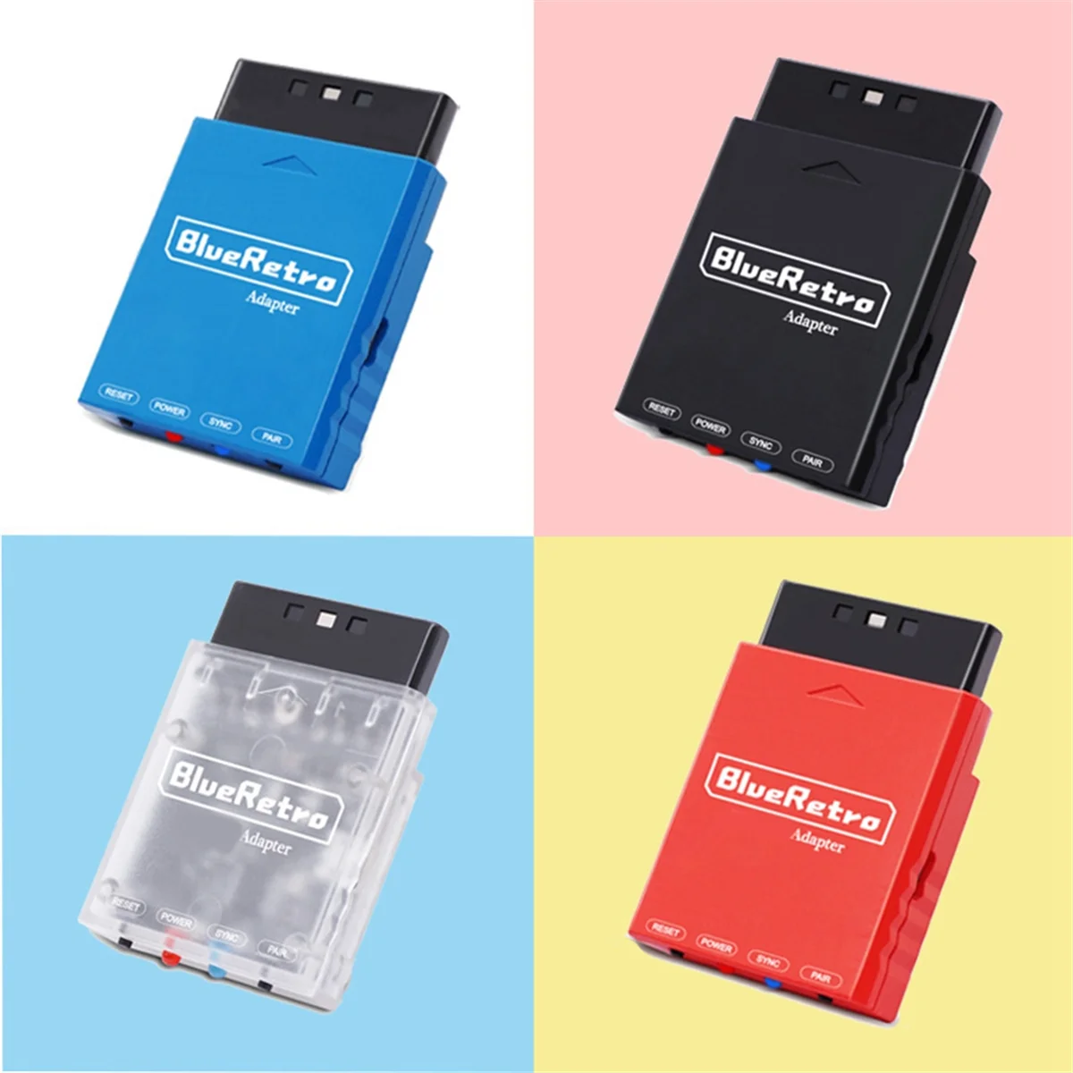 AD41-BlueRetro адаптер беспроводного игрового контроллера для PSX PS1 PS2 к Ipega 9076 PS4 PS5 NS Switch игровой контроллер