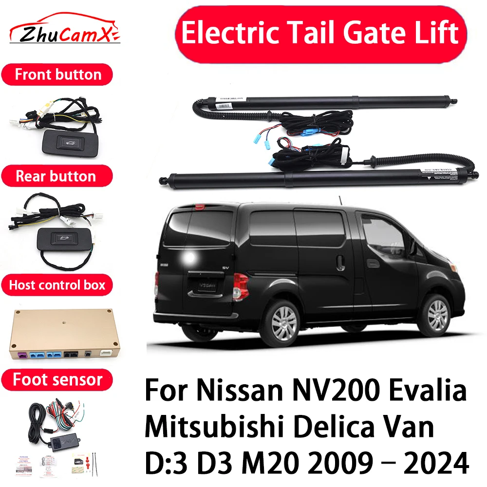 Car Automatic Electric Tail Gate Lift Tailgate Assist System for Nissan NV200 Evalia Mitsubishi Delica Van D:3 D3 M20 2009–2024