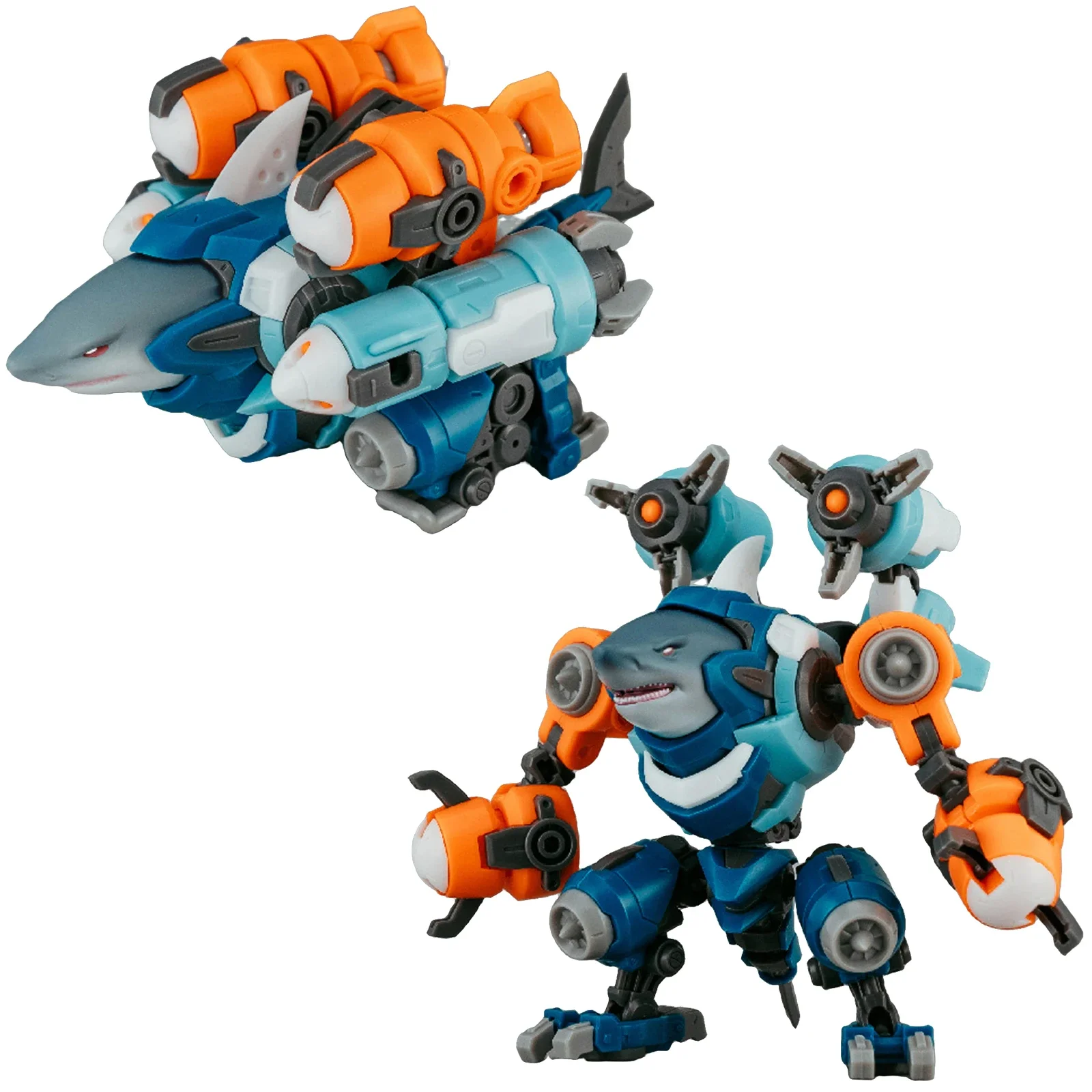 FIFTYSEVEN No.57 Hunter Squad Armure au sol Tortue Deepsea Ripper Shark Marionnette blindée Équipe 1/24 Modèle d'assemblage Figurine d'action