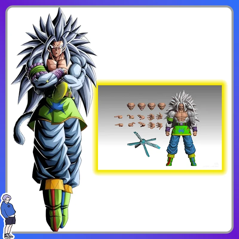 

【New】Black Hole Toy Dragon Ball Figures Shf Ssj5 Son Goku Figures Ssj5 Super Saiyan Son Goku Action Model Gift Toy Figure