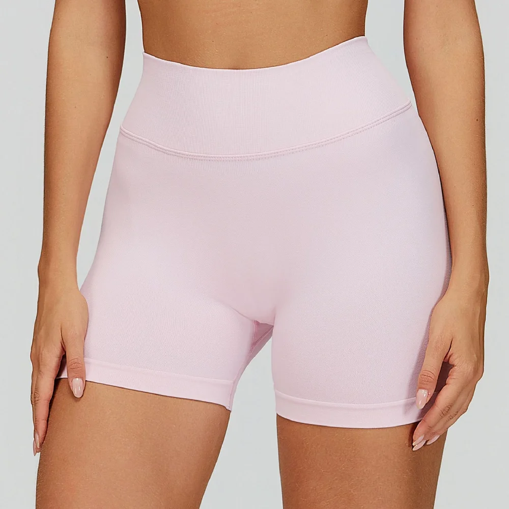 Seamless Yoga Shorts Women Workout Shorts High Waist Sports shorts Fitness Shorts Cycling shorts Ladies Gym Running Short Pants - Image 5