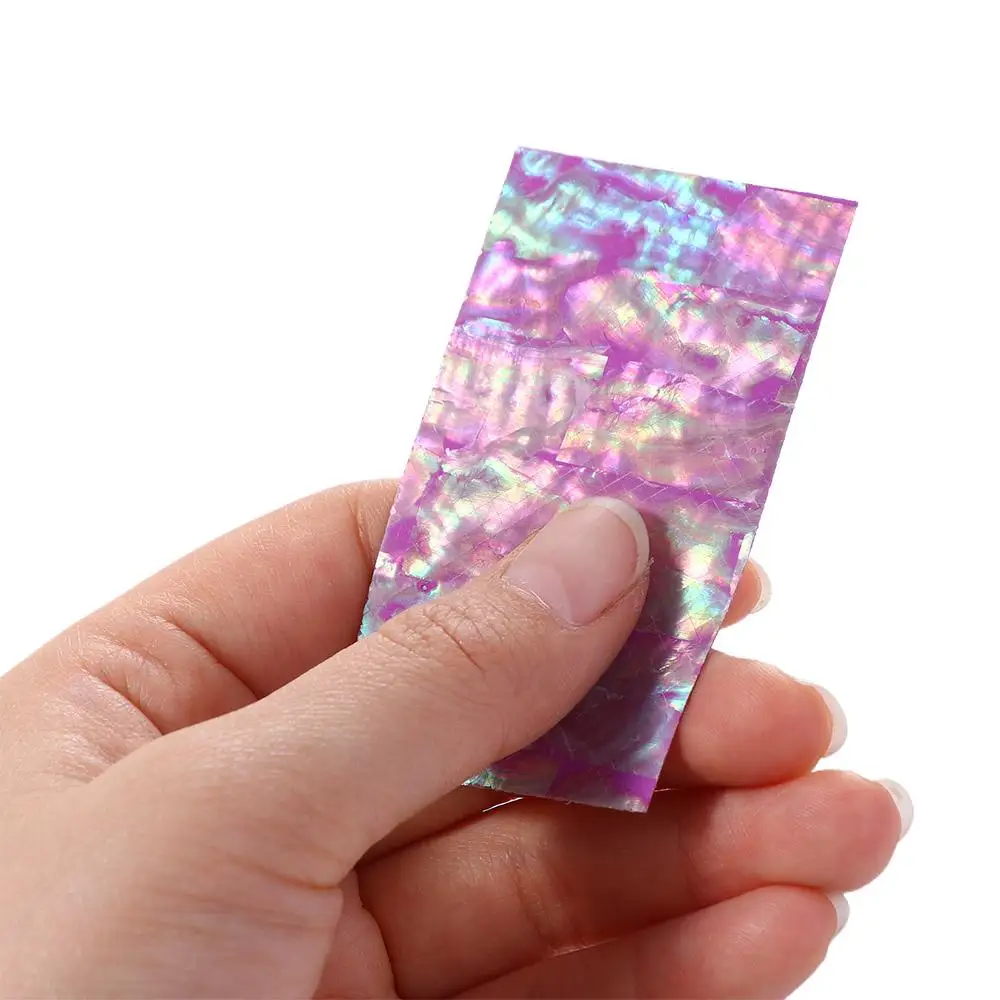 Adhesive Colorful Women Nails Foils Manicure DIY Nail Decals Nail Art Decoration 3D Nail Sticker Gradient Mermaid Flakes