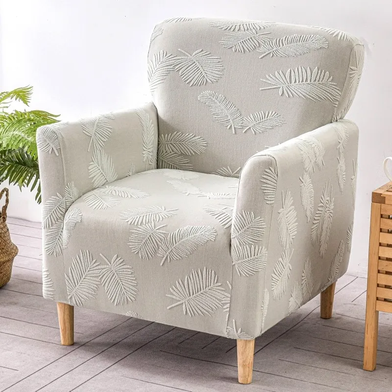 

Elastic Universal Single Sofa Cover Full Wrap Retro Manicure Esports Classic Style Home Fabric Dust Cover Sofa Protector