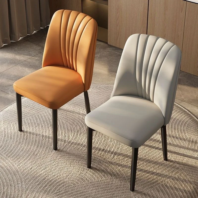 

Dining chair household modern dining table chair simple light luxury Nordic back chair casual restaurant hotel back stool