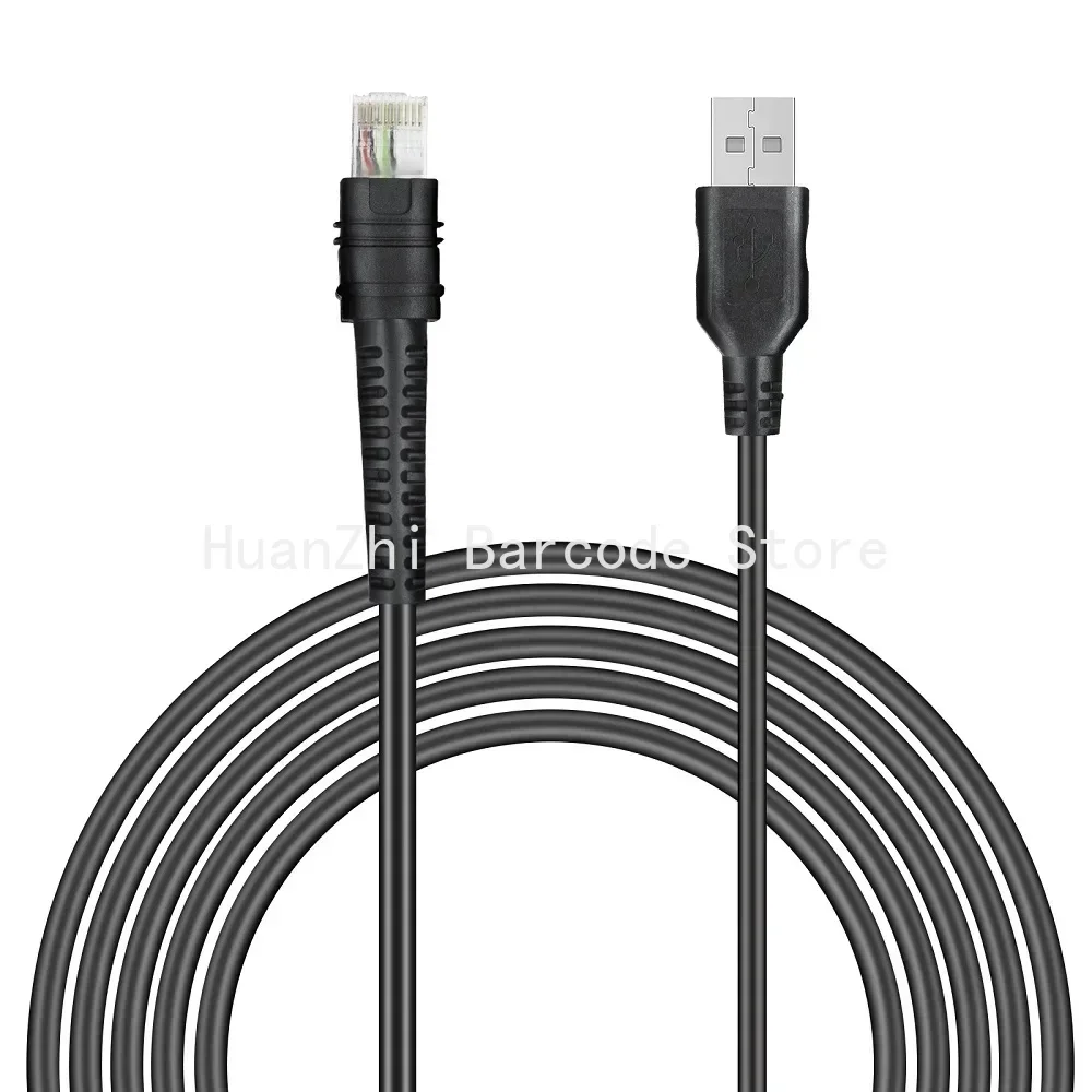 100 ชิ้น 2 เมตร USB Data Transfer Cable สําหรับ Zebra DS3608 DS3678 DS4608 DS8108 LI3608 LI3678