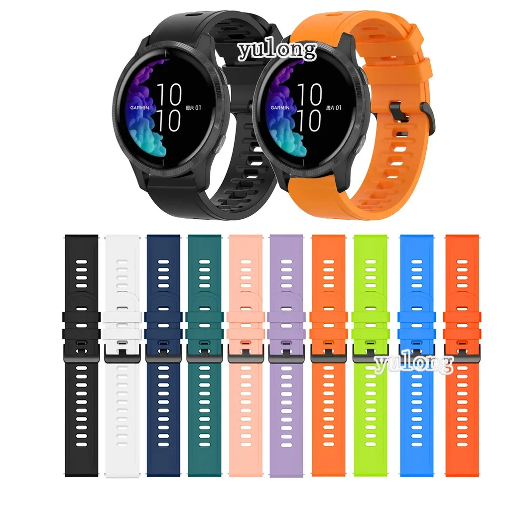 

Silicone Strap for Garmin Venu Sq 2 /venu2 plus Smart Watch Band Colorful