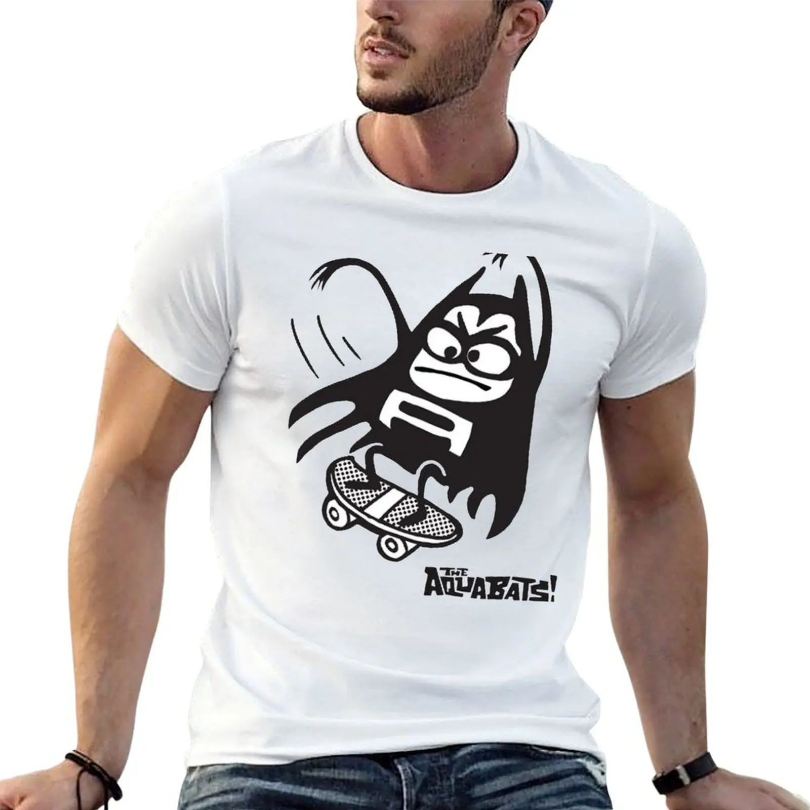 

Футболка Aquabats Merch, футболка с аниме, мужская простая футболка, футболка с индивидуальным принтом