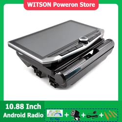 Android Stereo For CITROEN C3 2018-2023 Car Radio10.88'' Stereo GPS CarPlay Player Button + Phone Holder