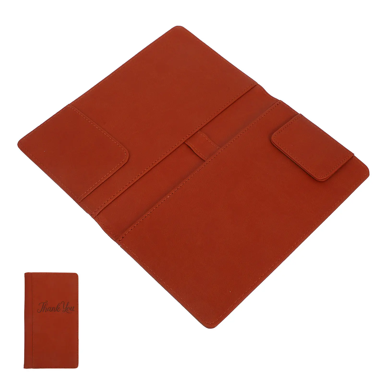 

PU Restaurant Tip Holder Guest Check Bill Book Organizer Minimalist Design Receipt Holder for Restaurants Cafes Bars Enhanced