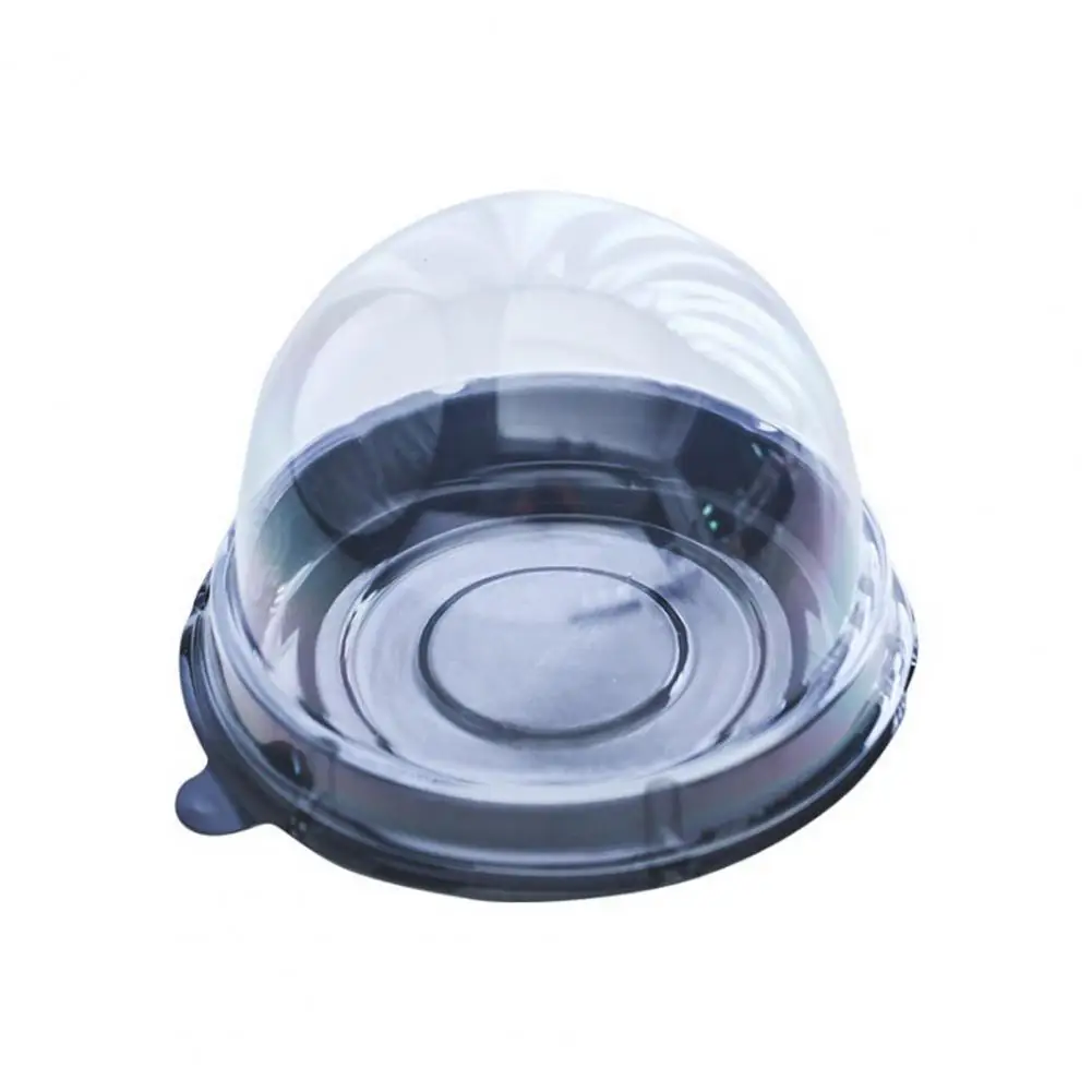Box Plastic Container 50Pc/Set Round Cupcake Case Disposable Moon Cake Dome Egg Yolk Crisp Carrier Holder Packaging
