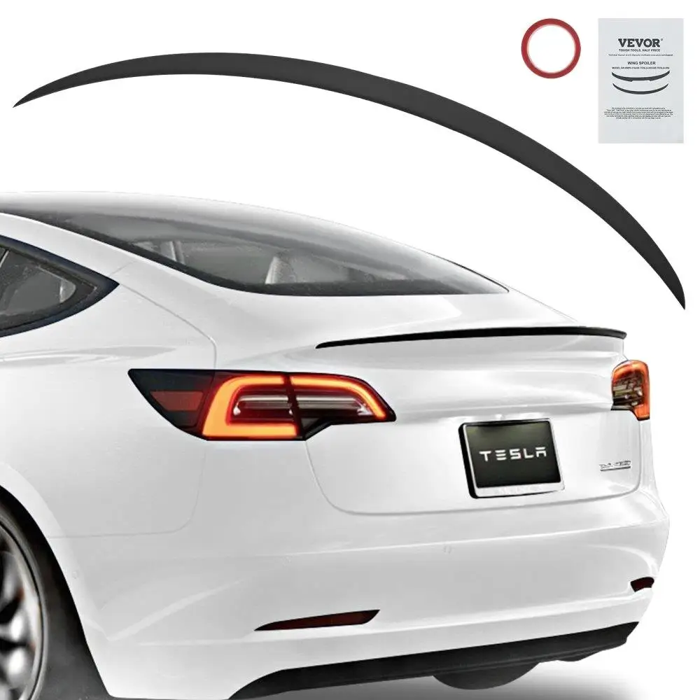 

for gt Wing Car Spoiler, 47.2 inch Spoiler, Compatible With for Tesla model y , High Strength ABS Material, Baking Paint, Car