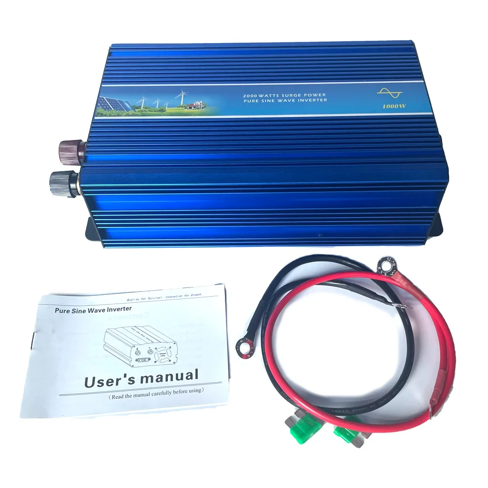 Imagem -06 - Inversor de Energia com Display Led para rv Transformador com Usb Soquete Universal 10000w 10kw dc 12v a 220v ac