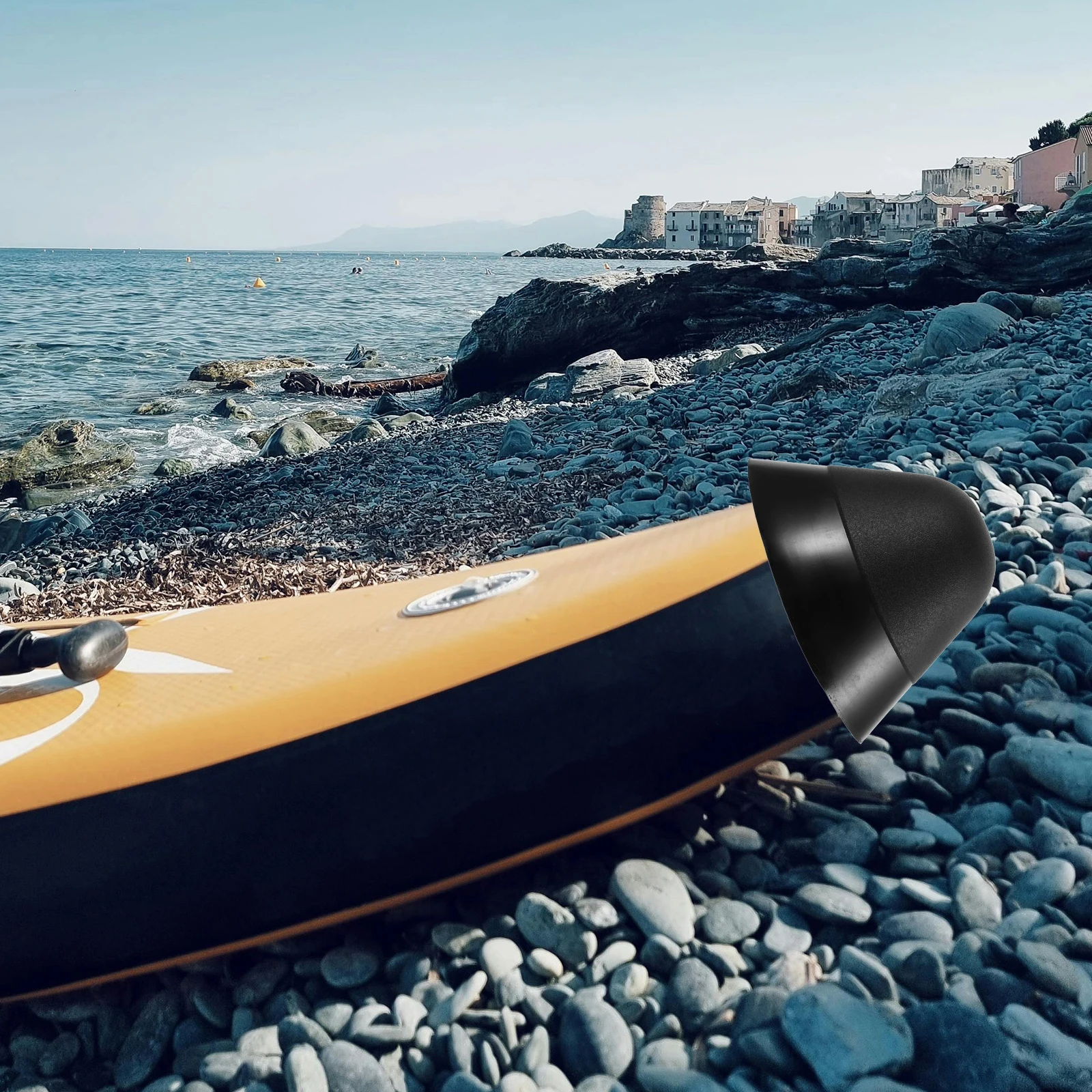 

Boat Collision Kayak Protector Cover Anti Crash Plastic Durable Easy Install Maintenance Protects Hull Scratches