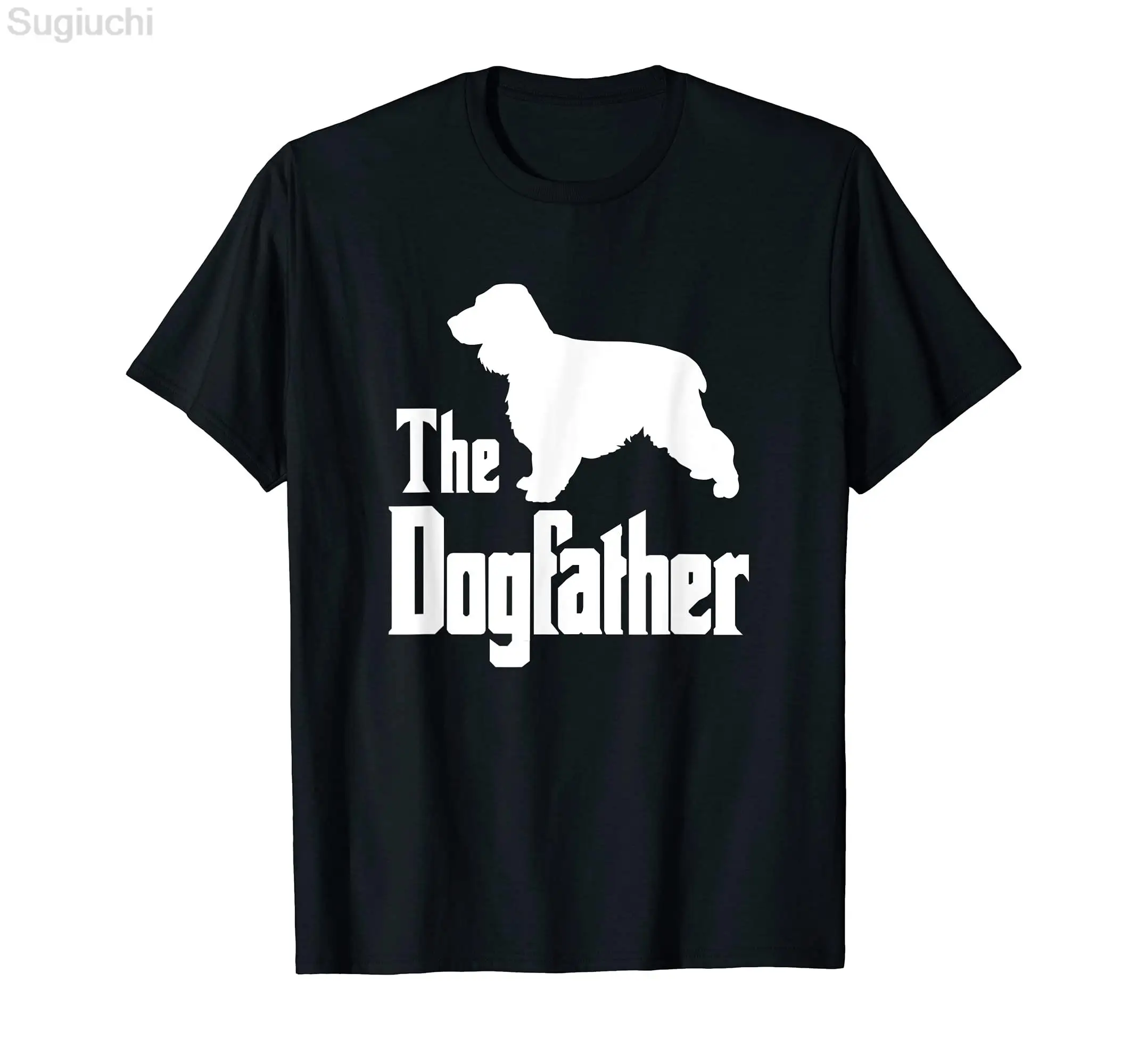 English Cocker Spaniel Dog Lover T-Shirt 100% Cotton Men Women Unisex Hip Hop T Shirts For Gift Size XS-5XL