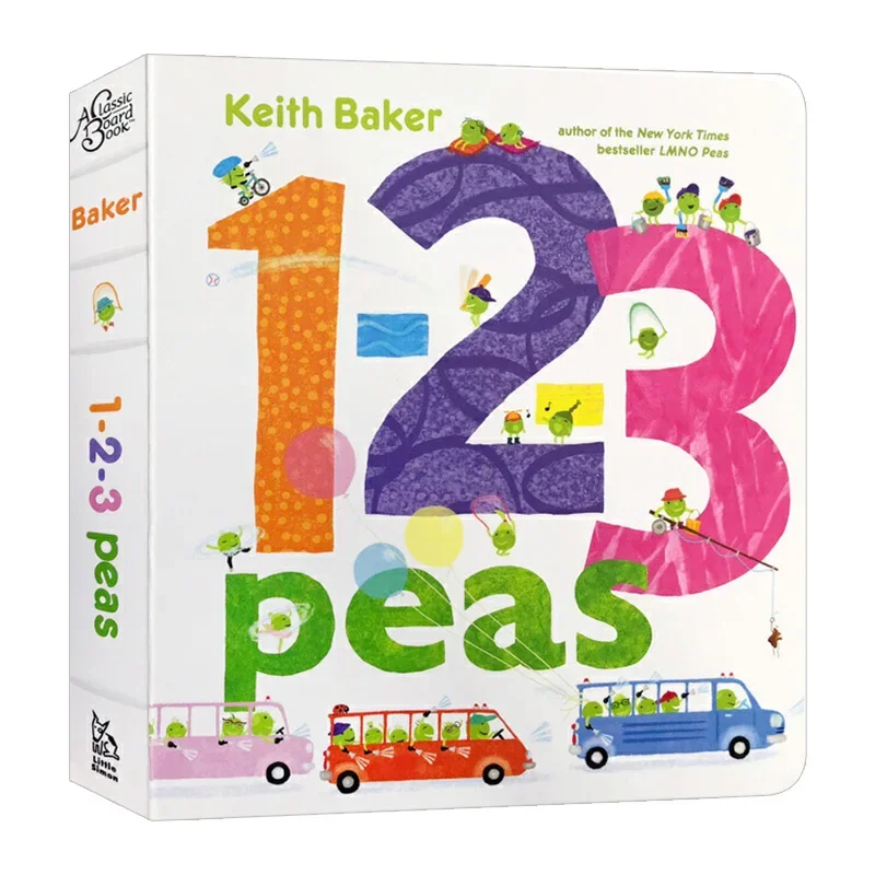1 2 3 Peas, Children's books aged 2 3 4 5, English Digital Learning books, 9781442499287