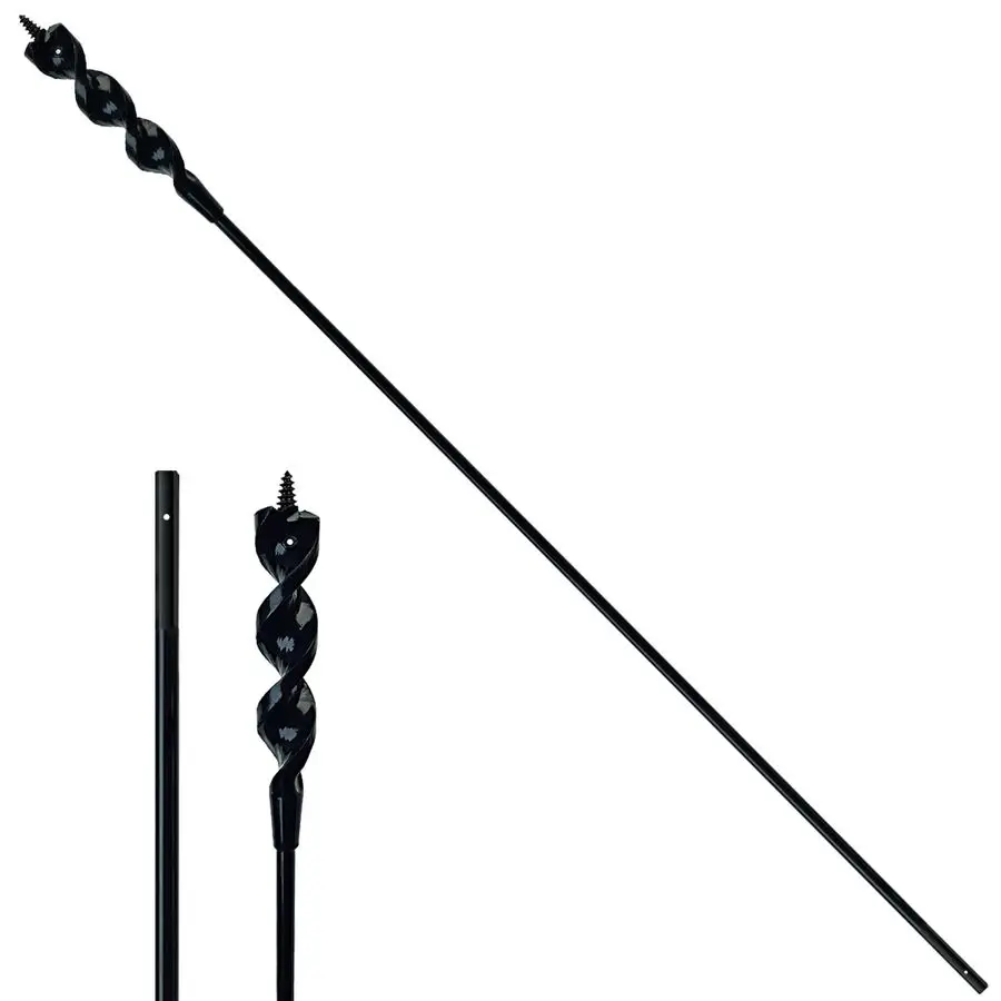 

54 Flexible Installer Drill Bit 3 4 Auger with Fish Eye Hole amp AntiSlip 3Flat Shank for Wire Pulling Through Walls, Ceilings,